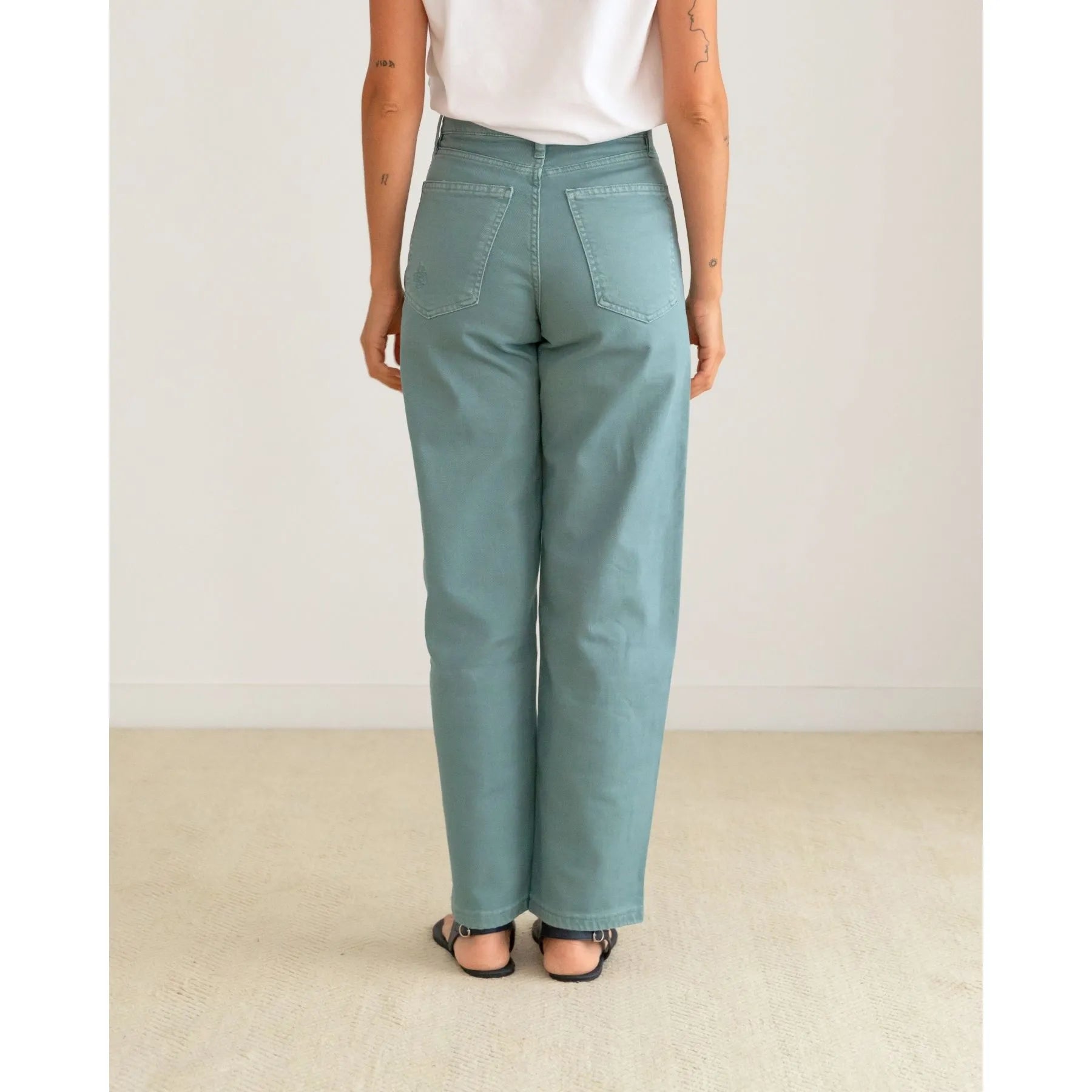 Jeans Nuria Aguamarina