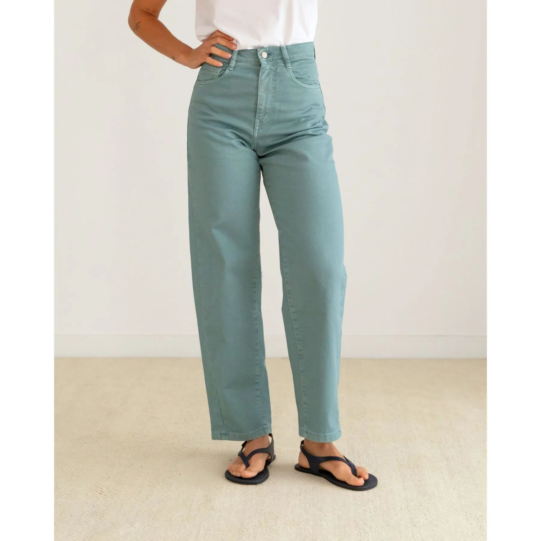Jeans Nuria Aguamarina