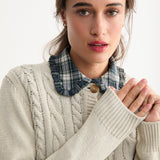 Cárdigan Antonietta Gris