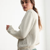 Cárdigan Antonietta Gris