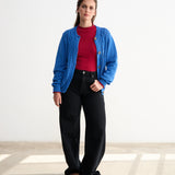 Strickjacke Antonietta Blau
