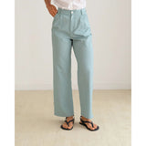 Pantalón Vichy Aguamarina