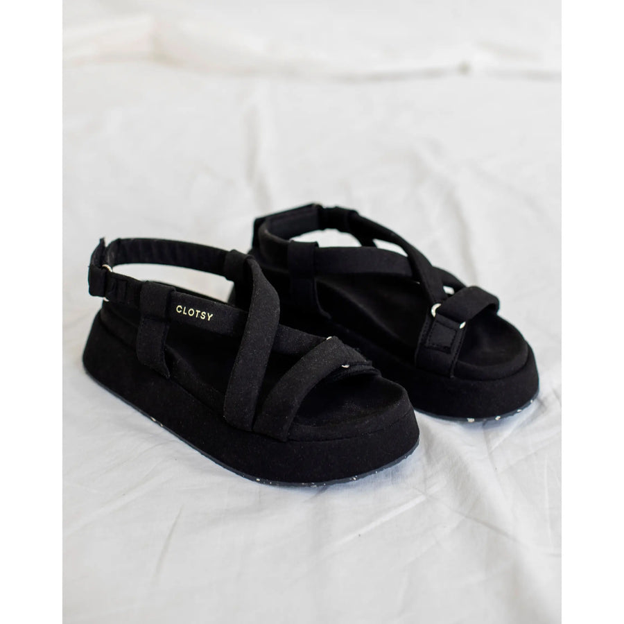 Sandalias Corfú • negro