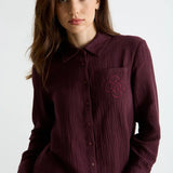 Valeria Purple Shirt