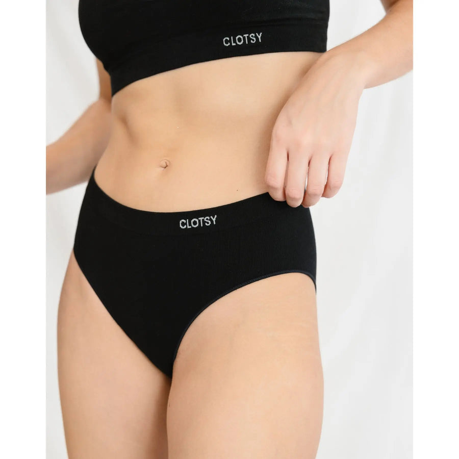 Culotte haute noire