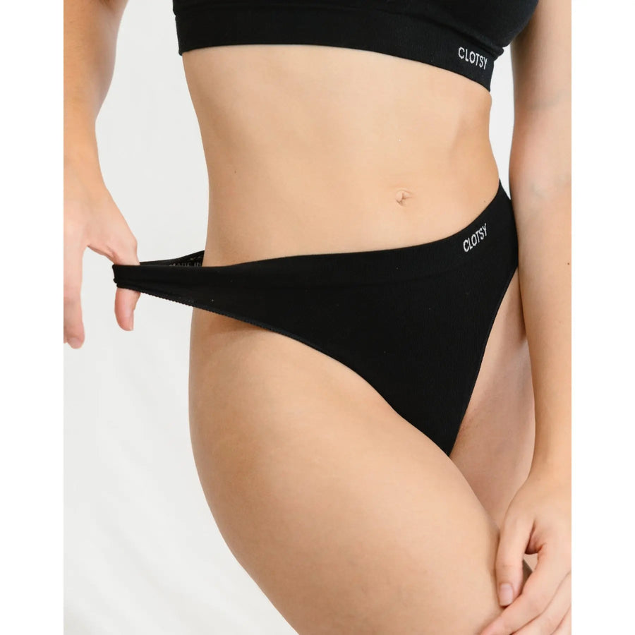 Culotte Noir String