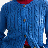 Strickjacke Antonietta Blau