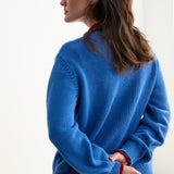 Strickjacke Antonietta Blau