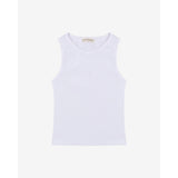 Tank Top Flor Blanco