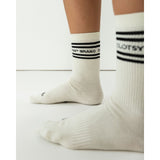 White Sports Sock