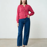 Conjunto tricot magenta