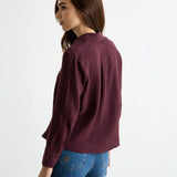 Valeria Purple Shirt