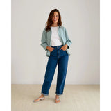 Chemise Vichy Aigue-Marine