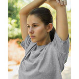 Gray Flower T-shirt
