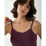 Camiseta Interior Púrpura