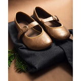 Pack Elegancia - Vestido Maxine Lunares y Bailarinas Fivela Doradas