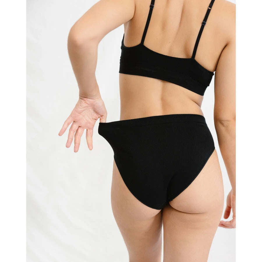 Culotte haute noire