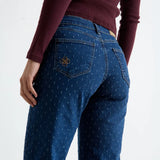 Nuria Dotted Jeans