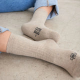 Ribbed Sock Sand