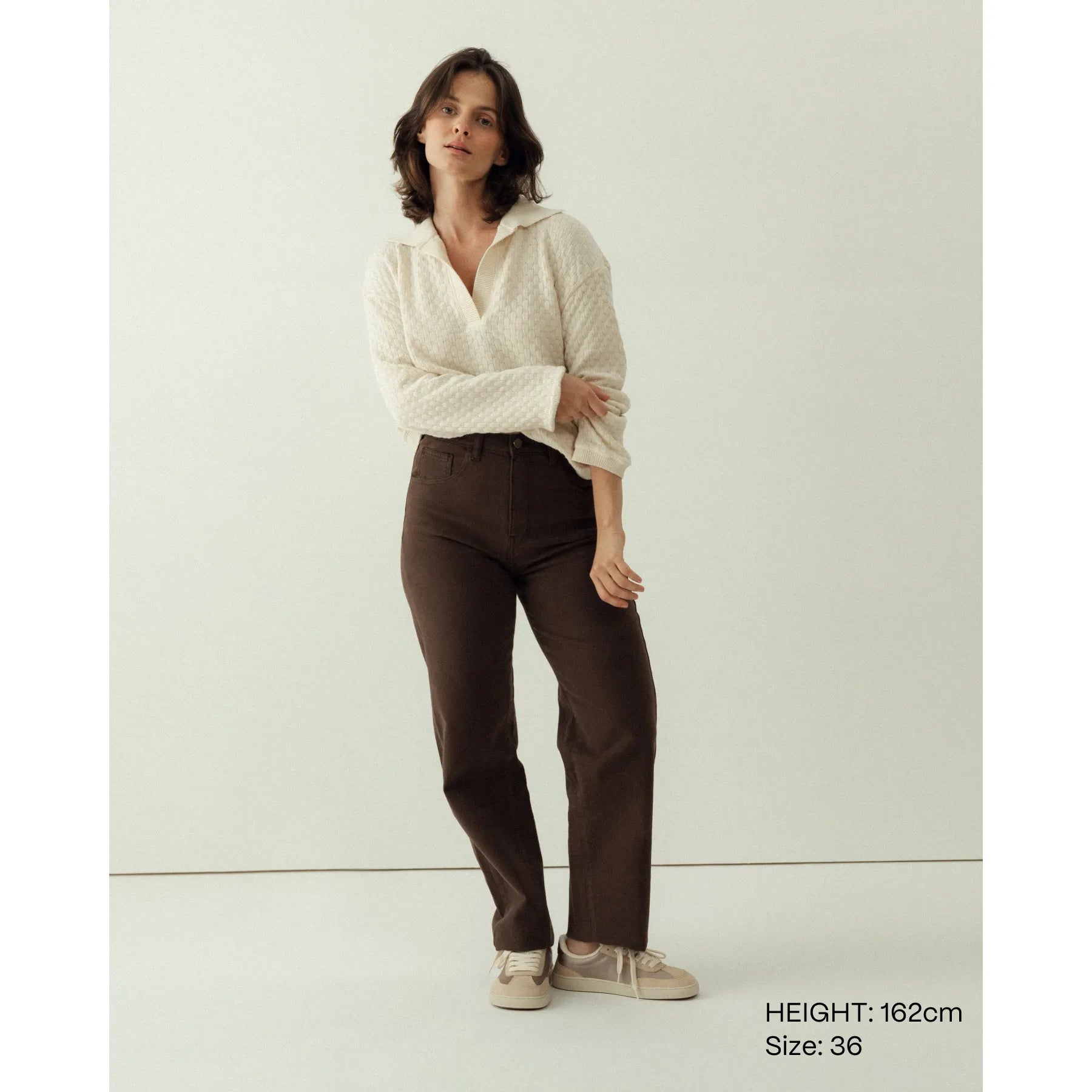 Nuria Brown Jeans