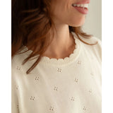 Jersey Manga Corta Crema