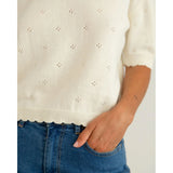 Jersey Manga Corta Crema