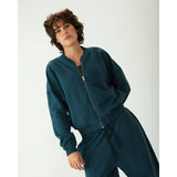 Chaqueta Bomber Azul