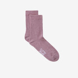 Lilac Ribbed Sock