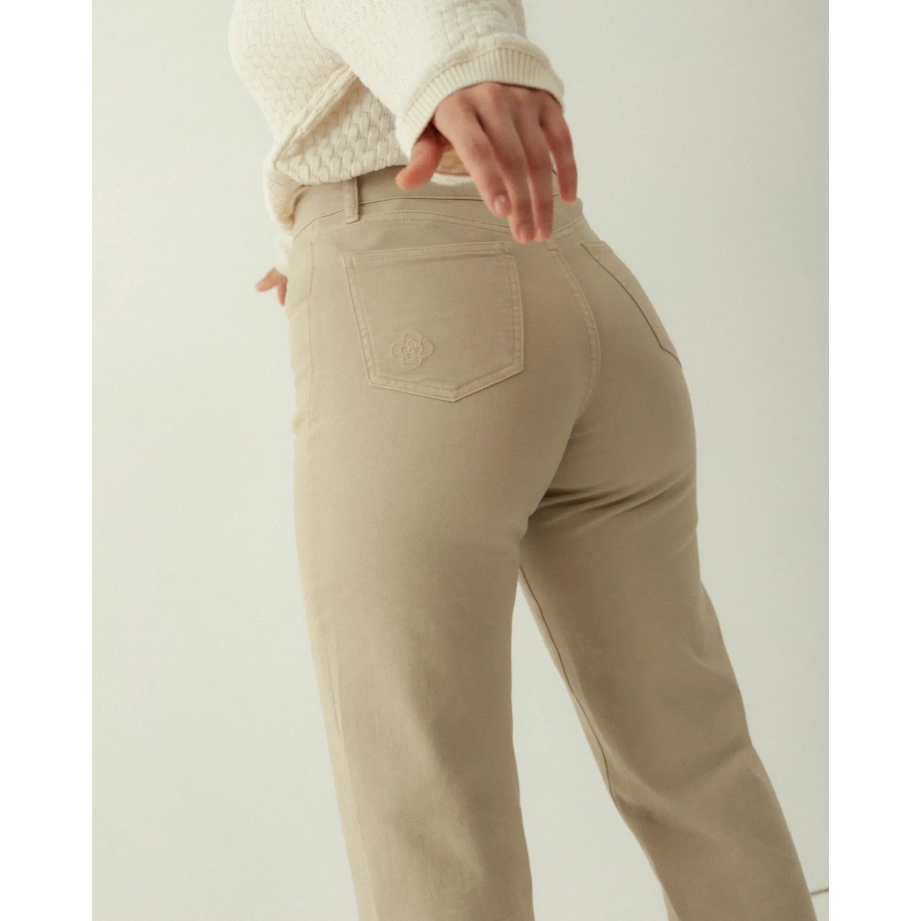 Nuria Beige Jeans