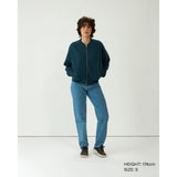 Chaqueta Bomber Azul
