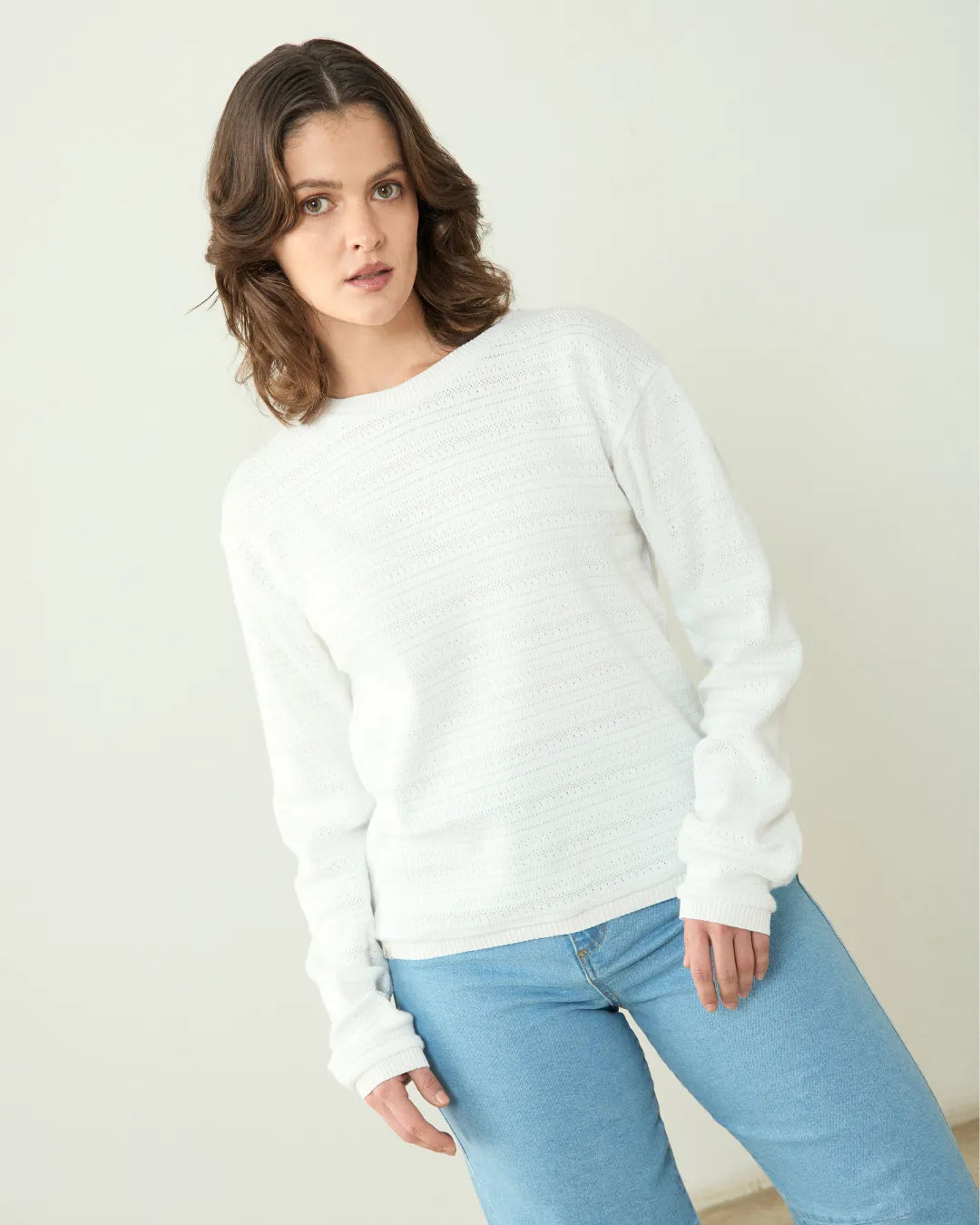 Jersey Esther Blanco en Clotsy Brand