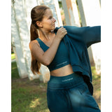 Chaqueta Bomber Azul