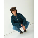 Chaqueta Bomber Azul