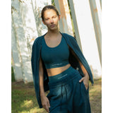 Chaqueta Bomber Azul