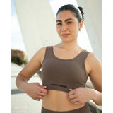 Conjunto Move Moca • Leggings • Top deportivo