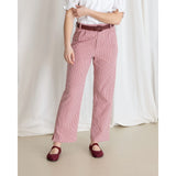 Burgunderrote Vichy-Hose