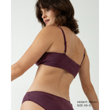 Pack Piel Sana - Bralette y Braguita Coquette Purpura
