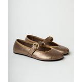 Pack Elegancia - Vestido Maxine Lunares y Bailarinas Fivela Doradas