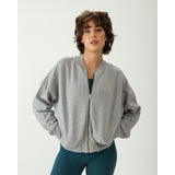 Chaqueta Bomber Gris