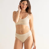 Conjunto Arena: Bralette Sublime + Braguita Clásica