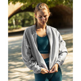 Chaqueta Bomber Gris