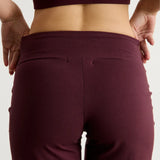 Legging Campana Burdeos