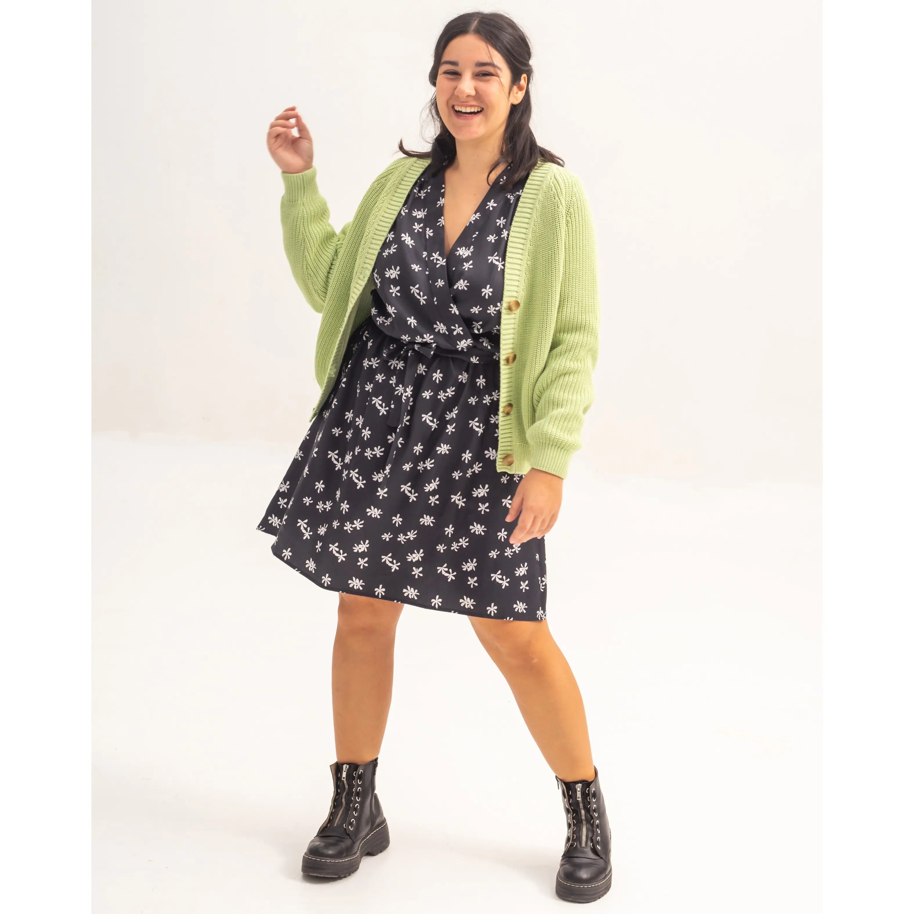 Cardigan Marta Verde lima