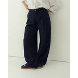 Oihana Marineblaue Hose