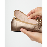 Bailarinas Fivela Doradas