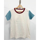 T-shirt basic grenat • femme