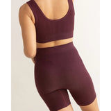 Conjunto Move Burdeos • Biker • Top deportivo