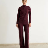 Legging Campana Burdeos