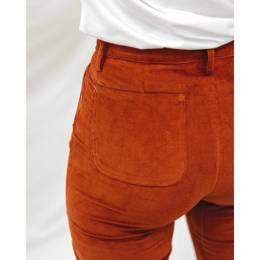 Pantalón Pana Teja