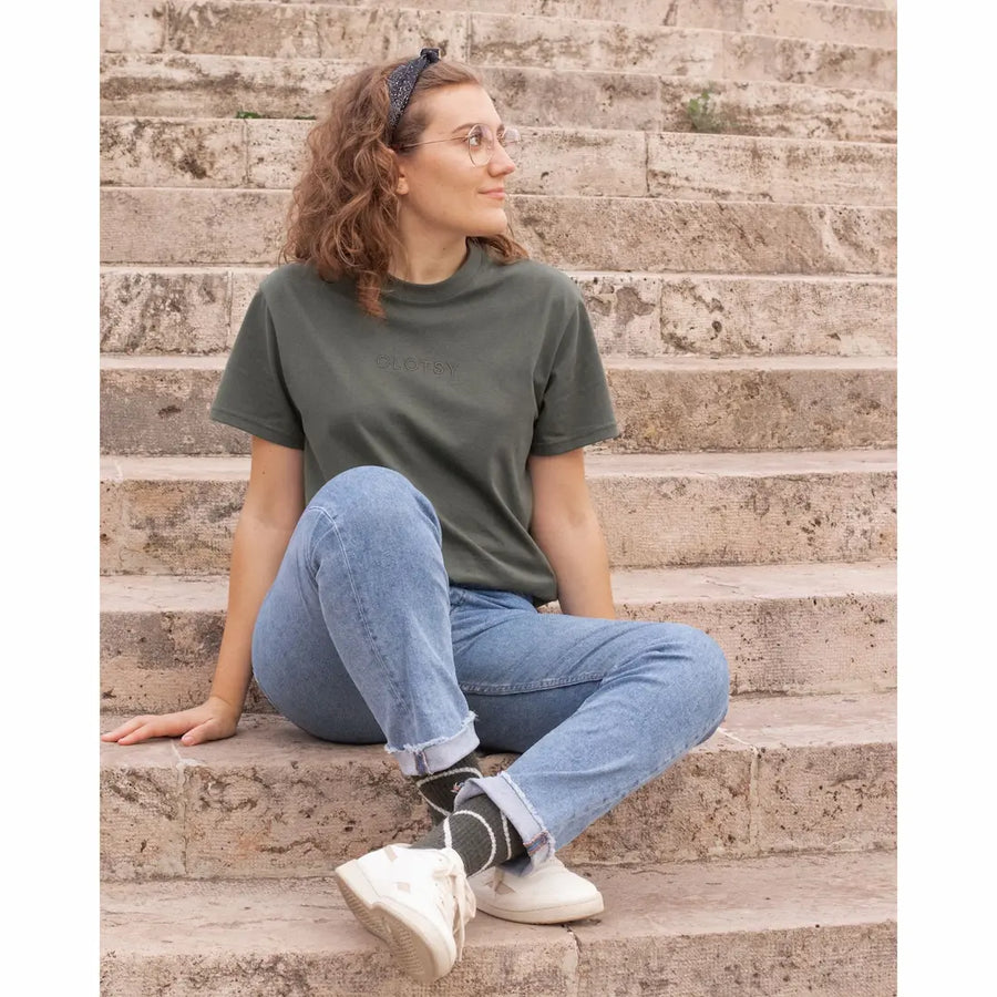 Camiseta verde basic • unisex